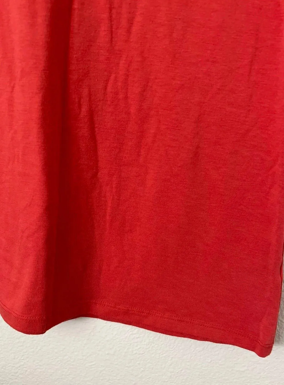 Coral Mini T-Shirt Dress - Image 5