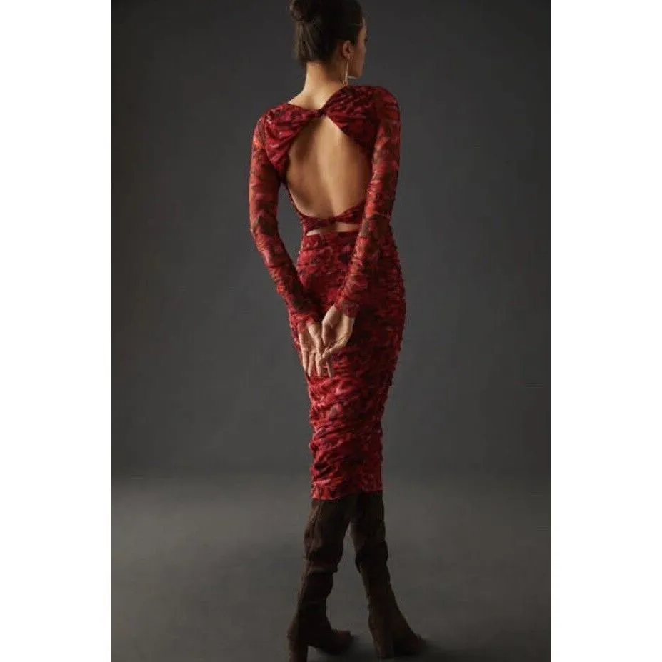 BNWT Anthropologie MISA Cutout Dress Size L - Image 5