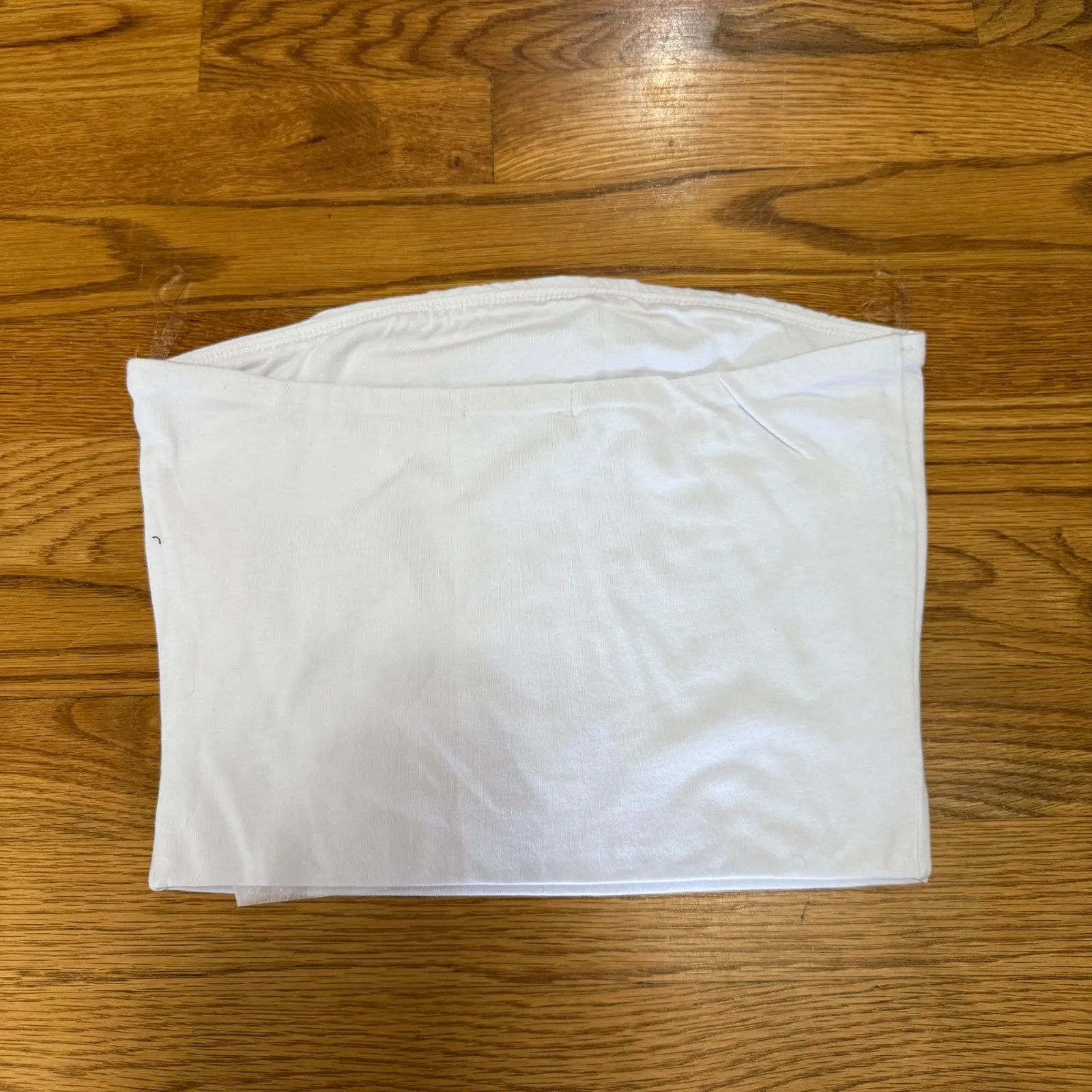 Active Basic White Tube Top‎ Small - Image 3