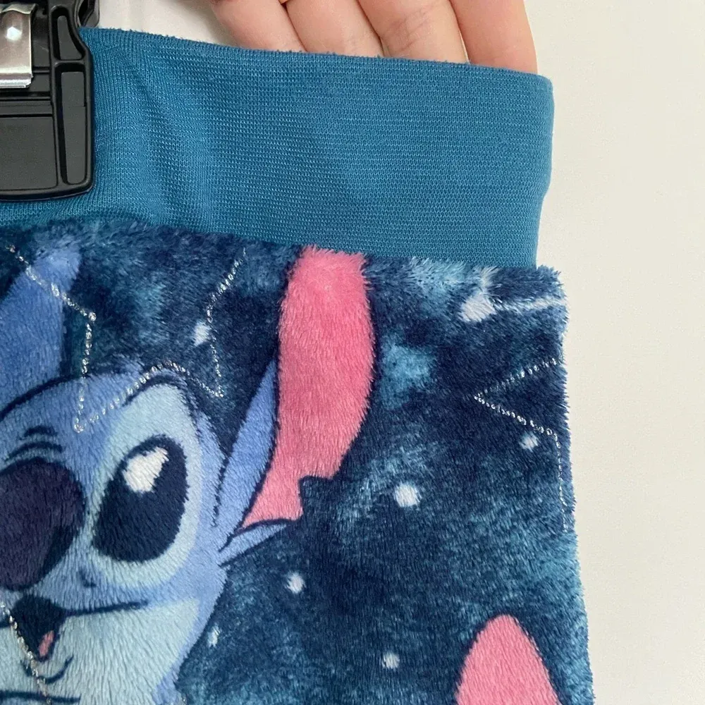 Disney women’s plush Stitch theme‎ patterned pajama pants — size 3X - Image 6