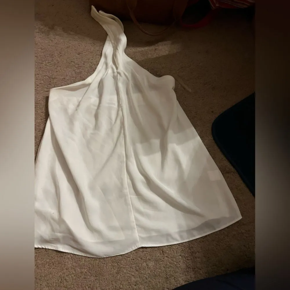 Do +Be white halter top small - Image 2