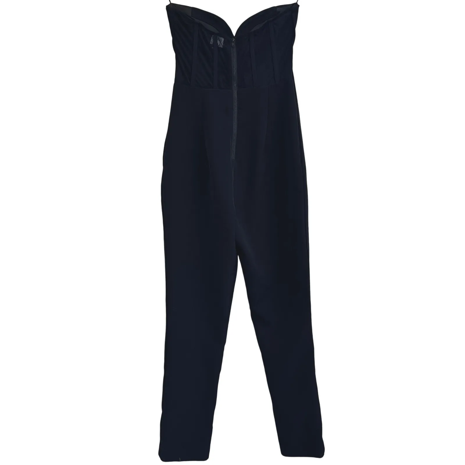 Bardot‎ Eleni Strapless Plunge Neck Jumpsuit Size Small Romper Party Clubwear - Image 3