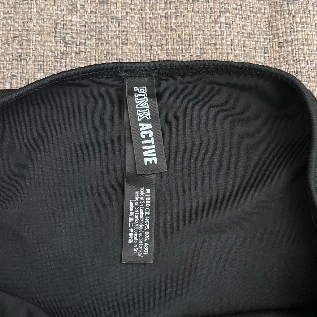 PINK Victoria's Secret Black Bikini Set - Image 4