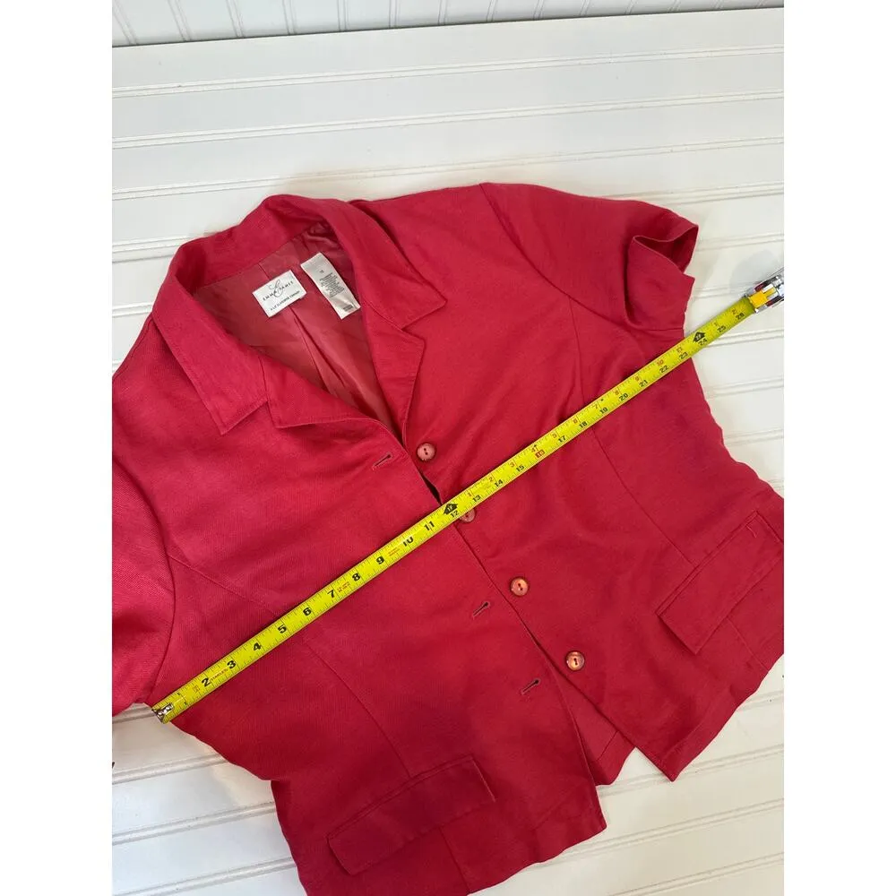 Emma James - Liz Claiborne Voir Voir Dress and Linen Blend Blazer Bundle Size 16 - Image 8