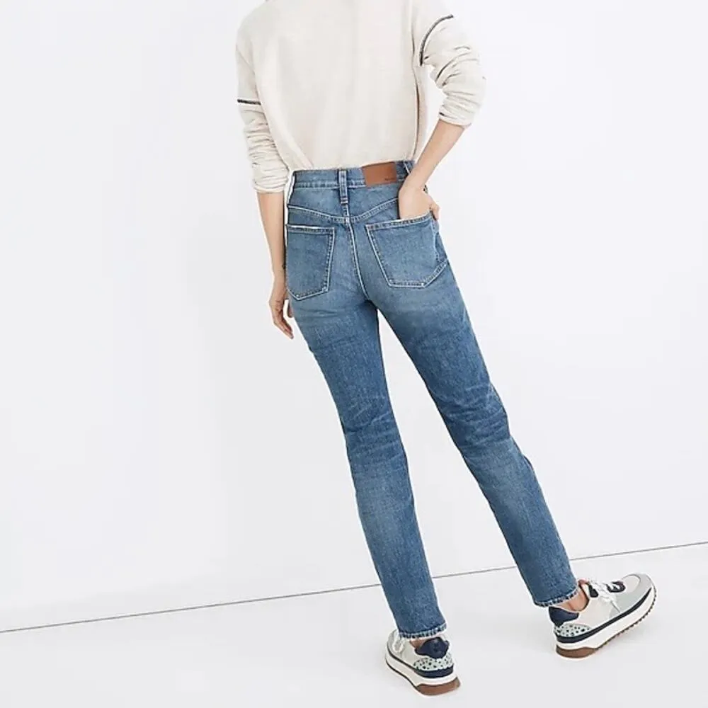 Madewell The Perfect Vintage Full-Length Jean in Sanderson Wash Mom Jean Size 24 - Image 3