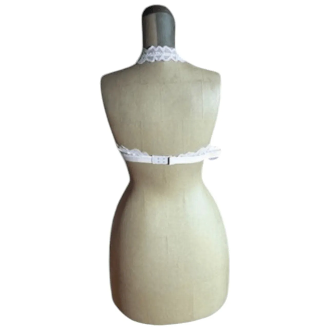 Arizona Womens Lavender Cloud Lace Halter Bralette Pullover Small - Image 3