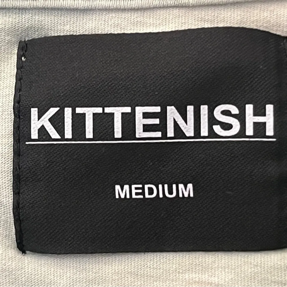 Kittenish Babe Shirt Long Sleeve Tie Dye Green Top Womens Medium - Image 4