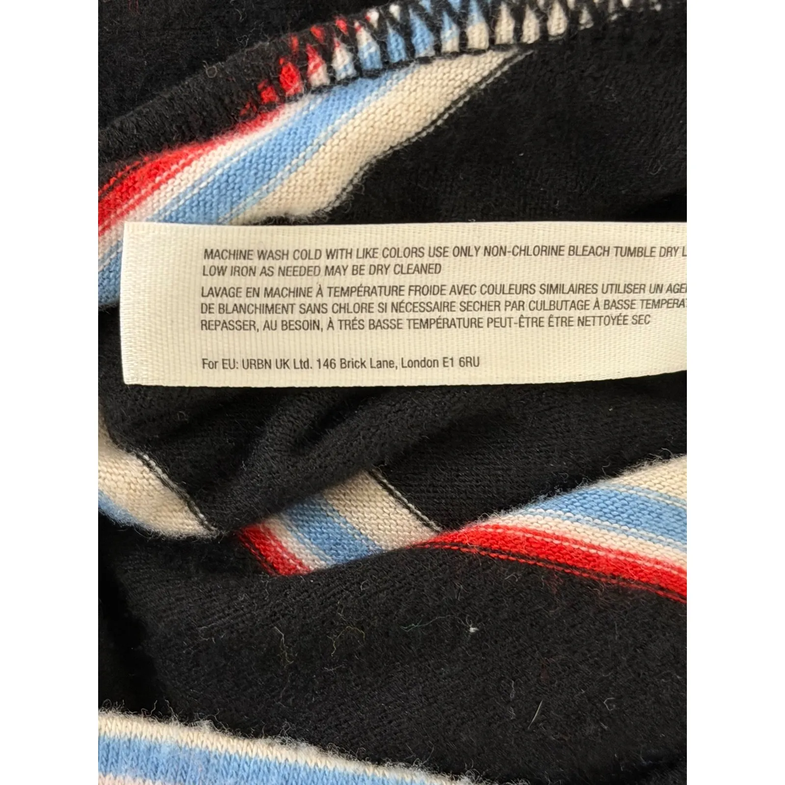 Free People Black Striped Turtleneck Long Sleeve Bodysuit Size S Casual Fall - Image 6