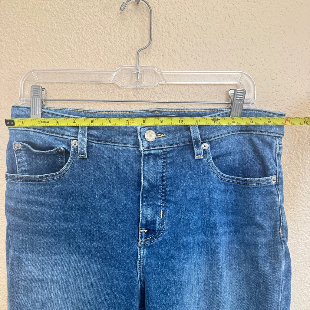 LAUREN RALPH LAUREN WOMEN'S CLASSIC ANKLE JEANS SIZE 10 Petite - Image 7