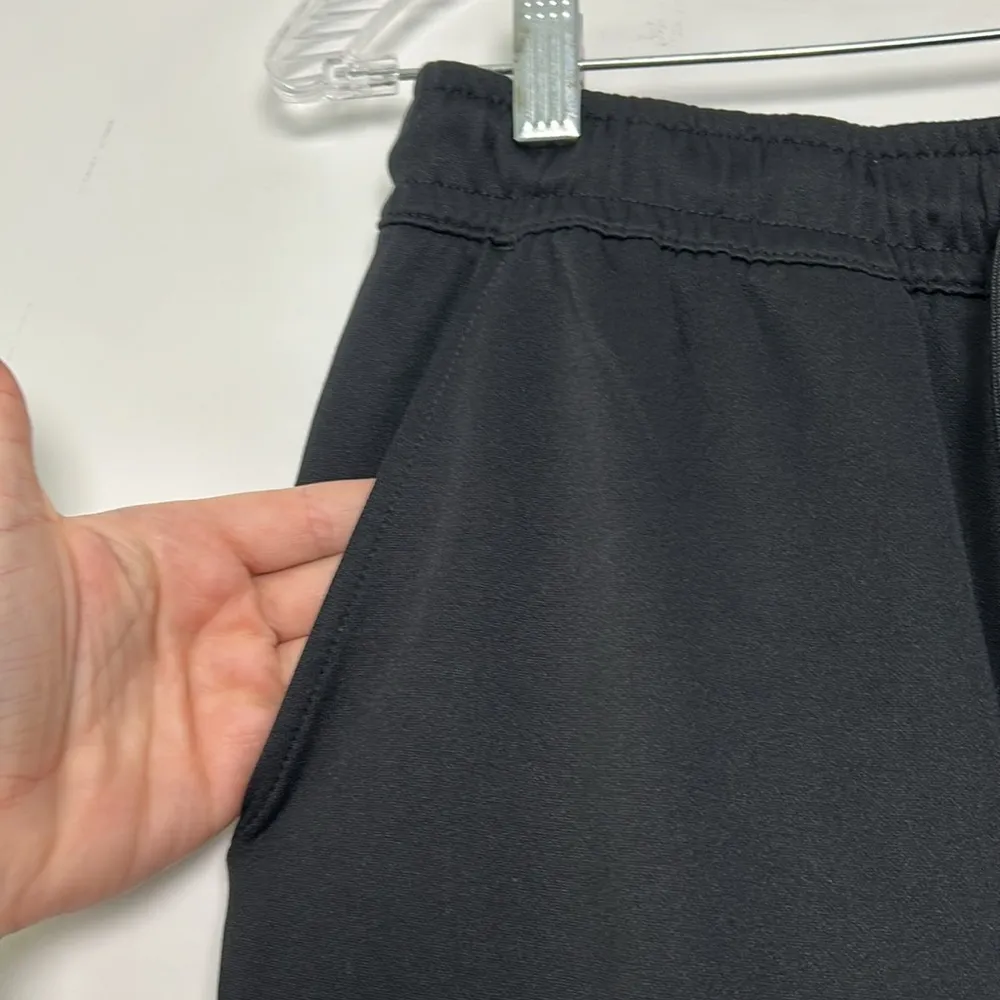 | Black Drawstring Jogger Athletic Pants sz Medium - Image 4