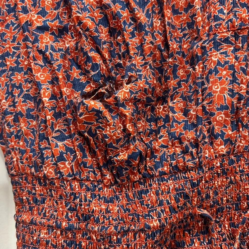 FLAWED Rebecca Minkoff Red Floral Printed Chloe Dress Size Small $228 - Image 5