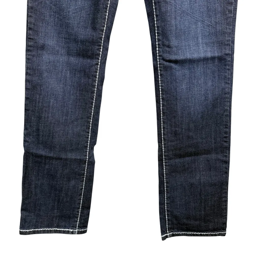 Vintage Danesi Jeans Blue Embellished Pockets Size 13 - Image 4