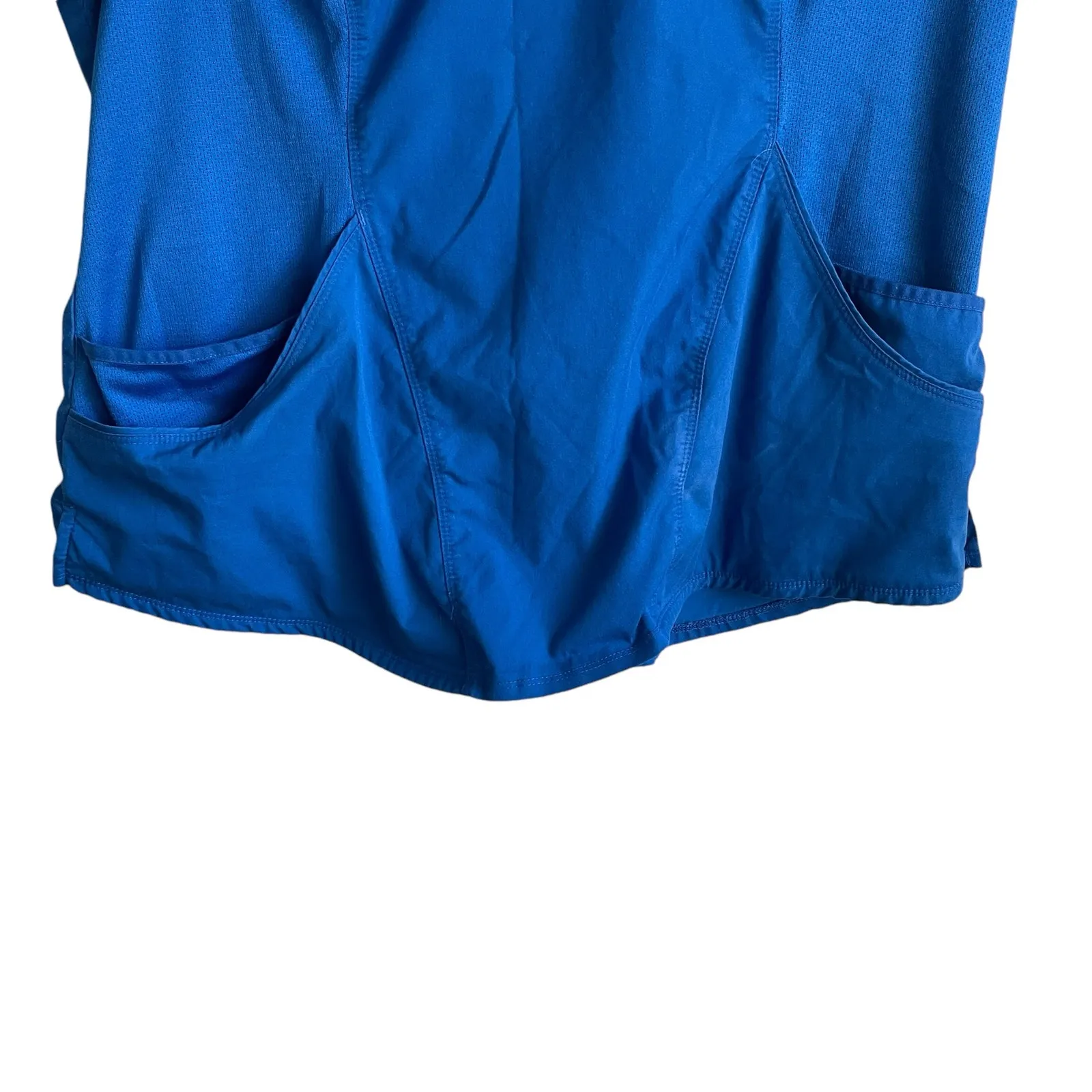 Cherokee Luxe Sport Women Scrub Top XL Blue‎ Medical Uniform Nurse Work Dental - Image 8