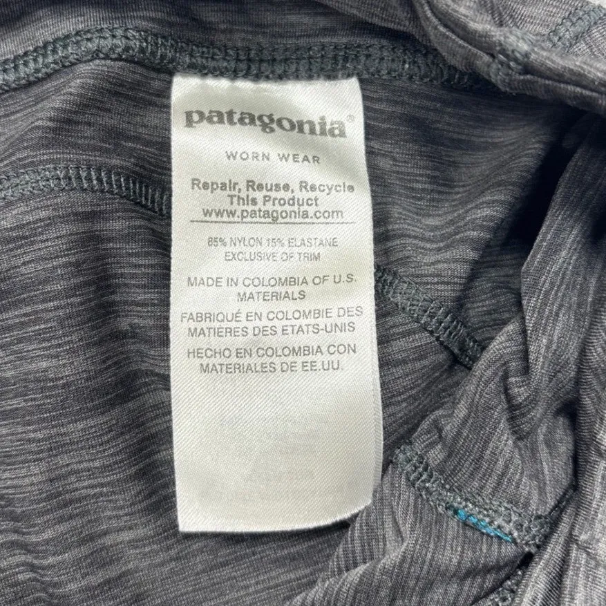 Patagonia Small Women's Diversifly Capris Dark Heathered Gray Capris Pants - Image 7