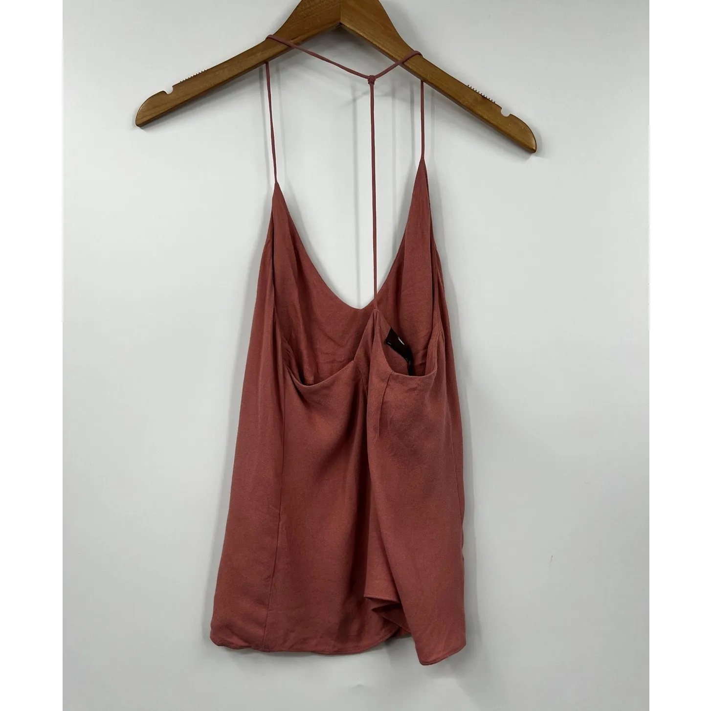 Reformation‎ Women's Lightweight Casual Tank Top Sleeveless Deep Pink Size S - Image 5