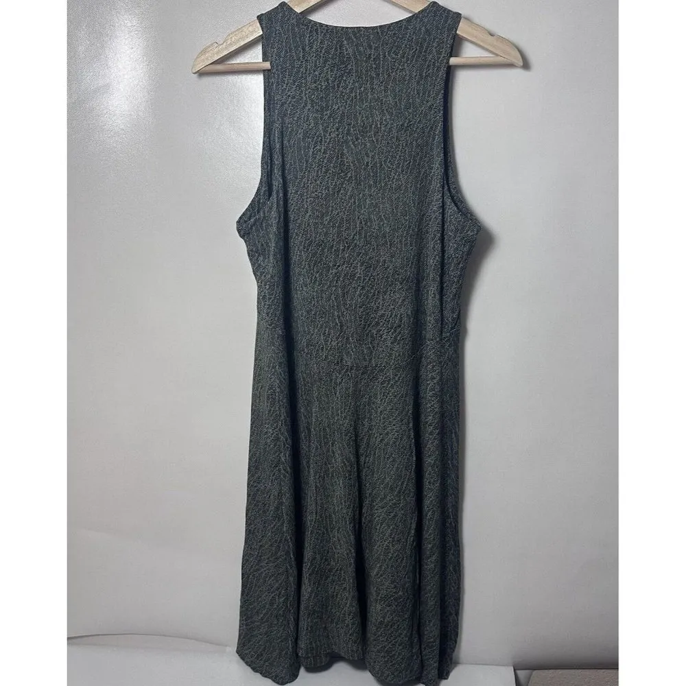 Athleta Dress Womens Medium Santorini Thera Printed Mojave Laurel Olive … - Image 2