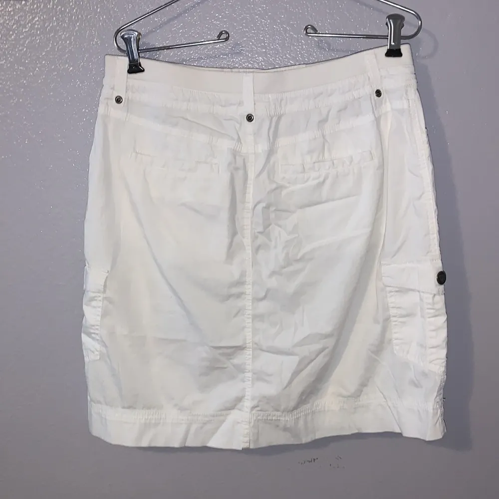 Alpine Design  white cargo mini pencil skirt - Image 4