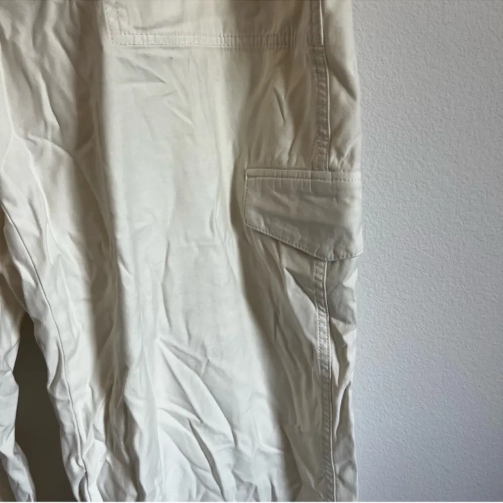 Madewell Griff Superwide-Leg Cargo Pants in Garment Dye Vintage Canvas SZ 32 NWT - Image 6