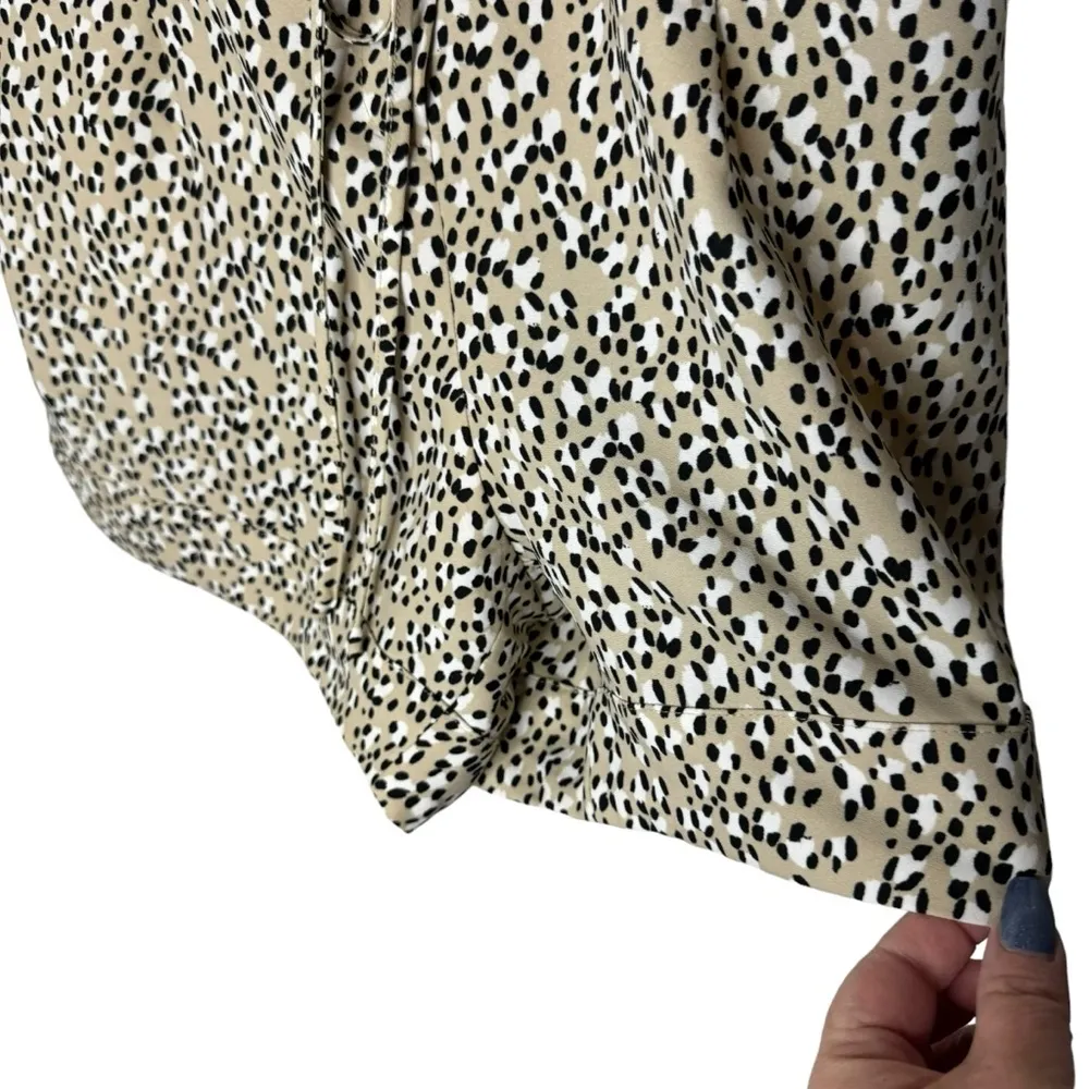 Banana Republic Sleeveless Utility Jumper in Leopard Print 4 - Image 2