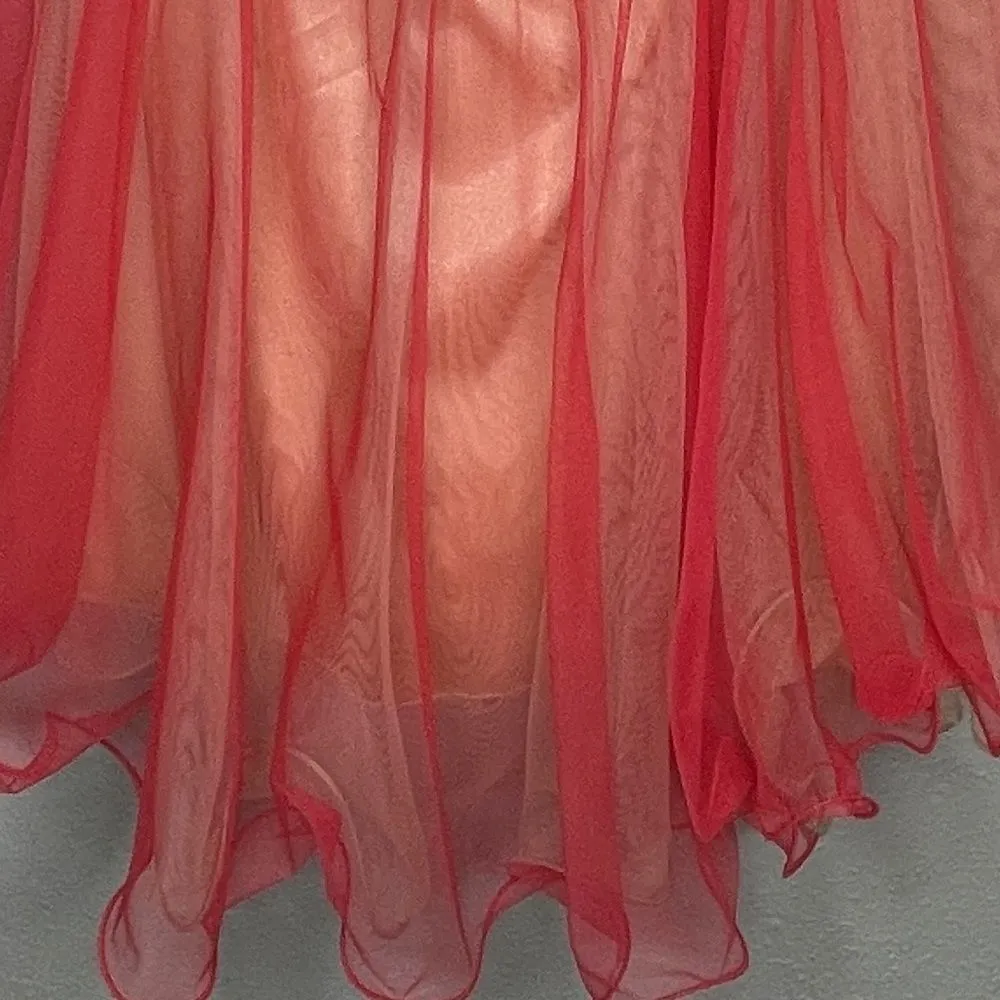 Vintage Deb‎ Strapless Formal Dress Gold Size undefined - Image 8