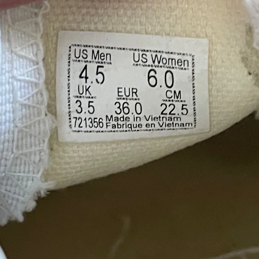 Vans Classic Checkerboard Slip On Sneakers Yellow Size 6 Skater Retro Streetwear - Image 13