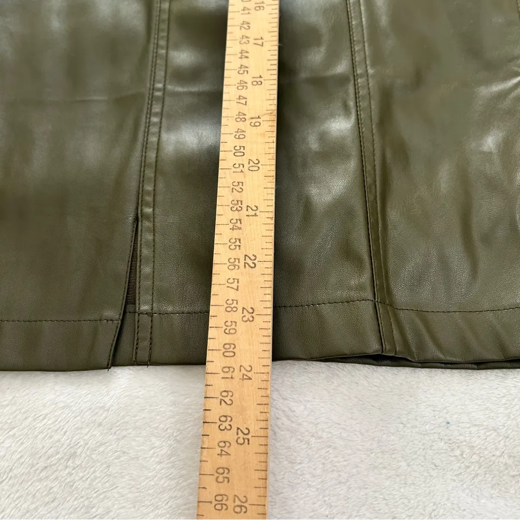 Cato Olive Pencil Skirt - Image 10