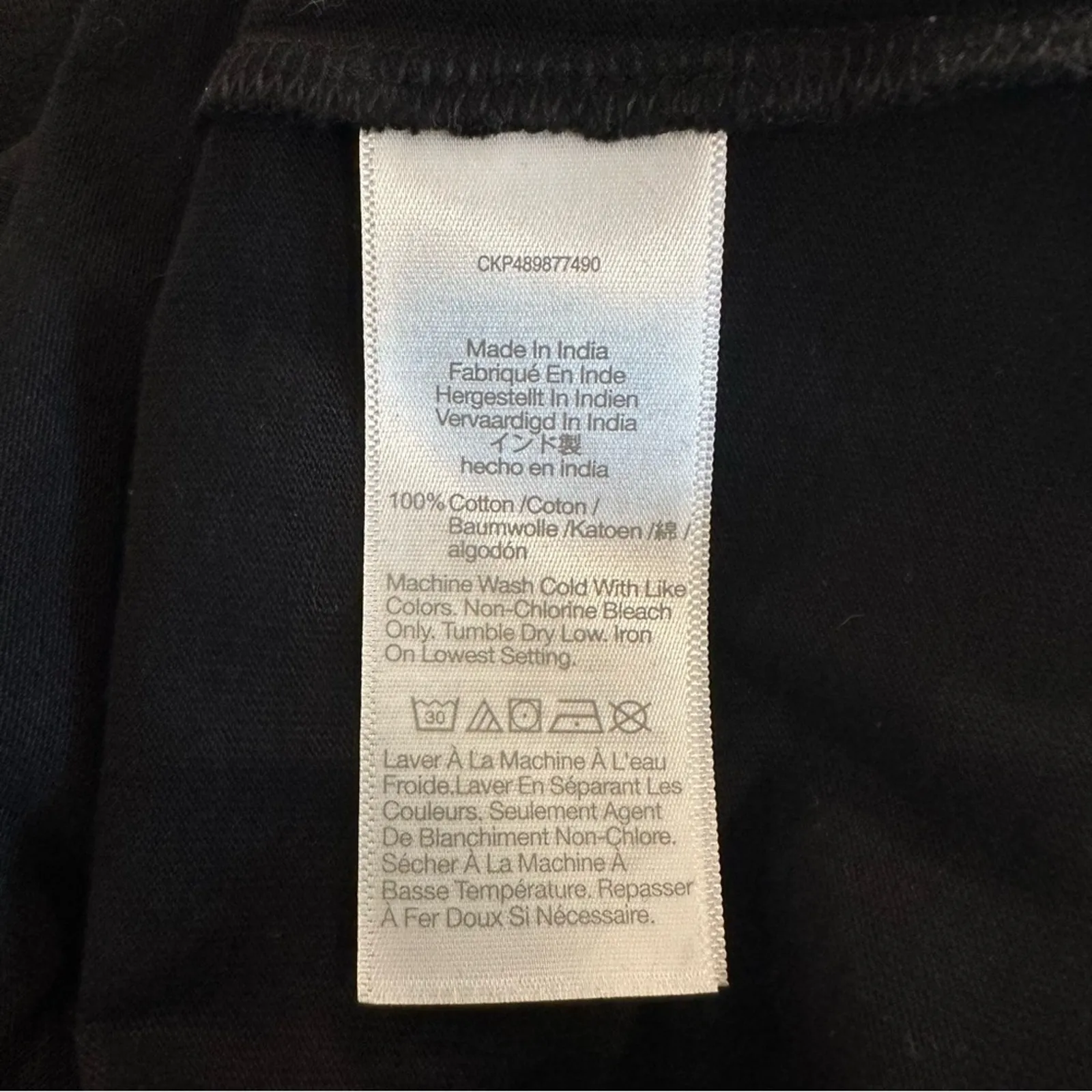 Madewell Top Womens Cotton Relaxed Oversized Tee Black 100% Cotton Size‎ XXS NEW - Image 7