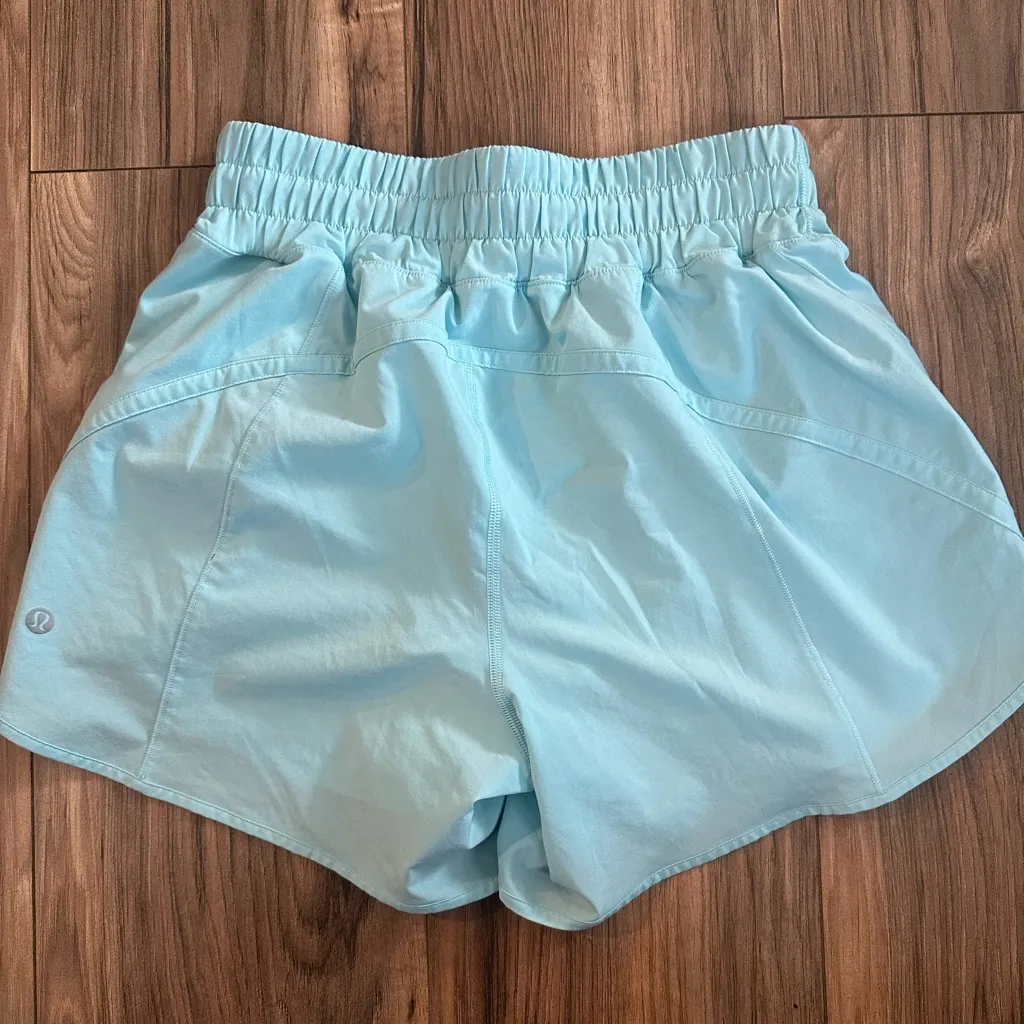 Lululemon Athletica Sky Blue Athletic Shorts - Image 2