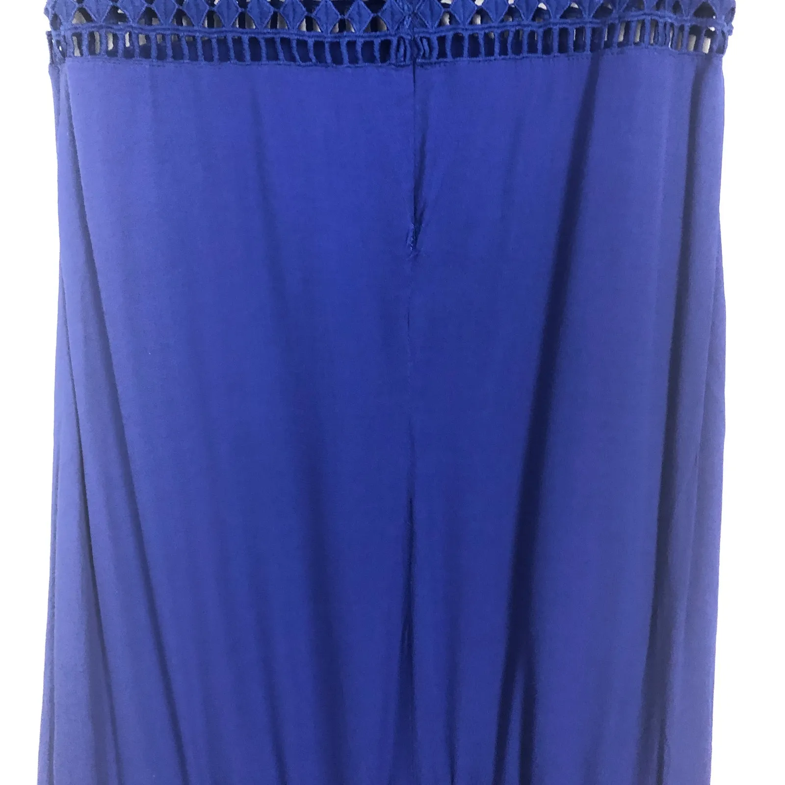 Nicole Miller Royal Blue Sleeveless Maxi Dress Size 4 - Image 9
