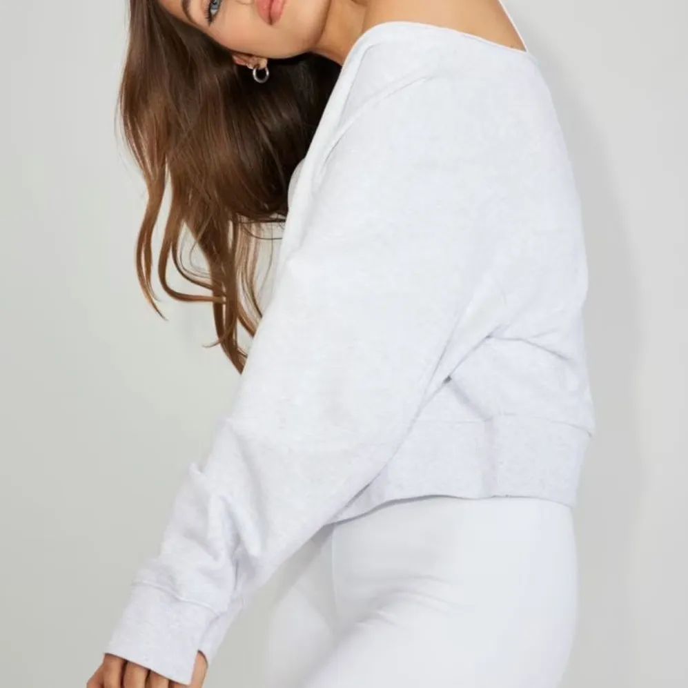 Garage  Soft Terry Off Shoulder Sweatshirt - Image 3
