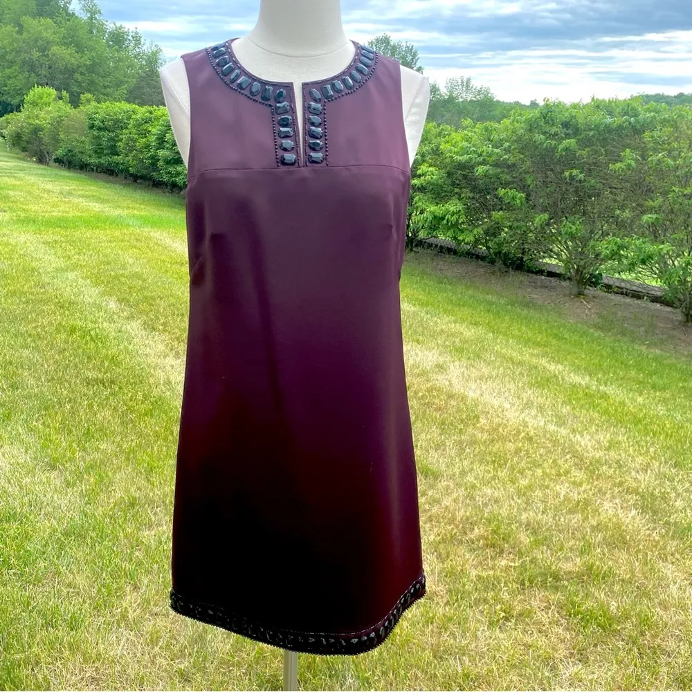 Laundry by Shelli Segal Sleeveless Dress With Embellishments - Image 4