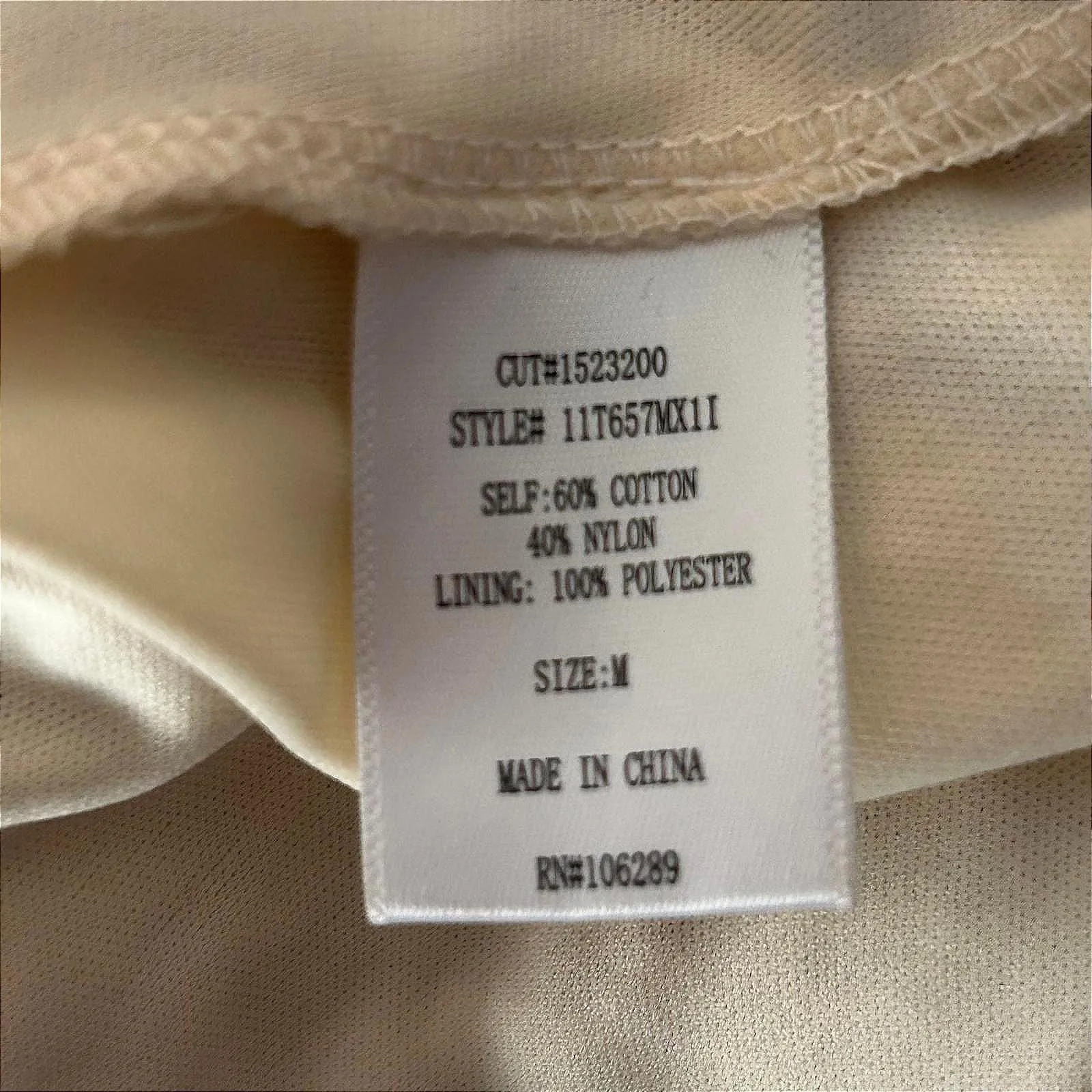 Society Girl Womens Cream Floral Lace Sleeveless Top Size M - Image 7