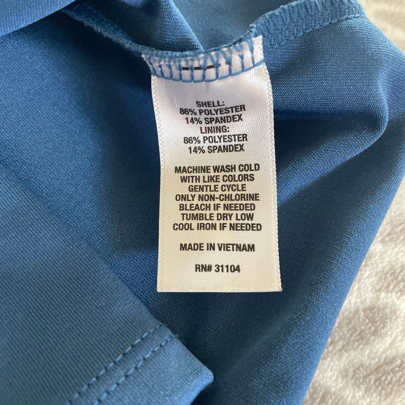 Crown & Ivy Skort Womens Large Blue Skirt Tennis Core Pickleball Active Golf NWT - Image 10