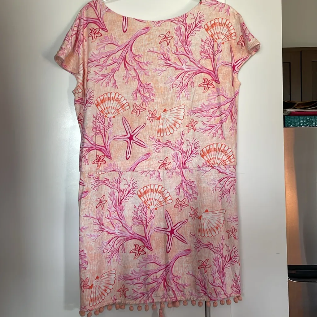 Belle Beach Swim Coverup Pink Size M - Image 5