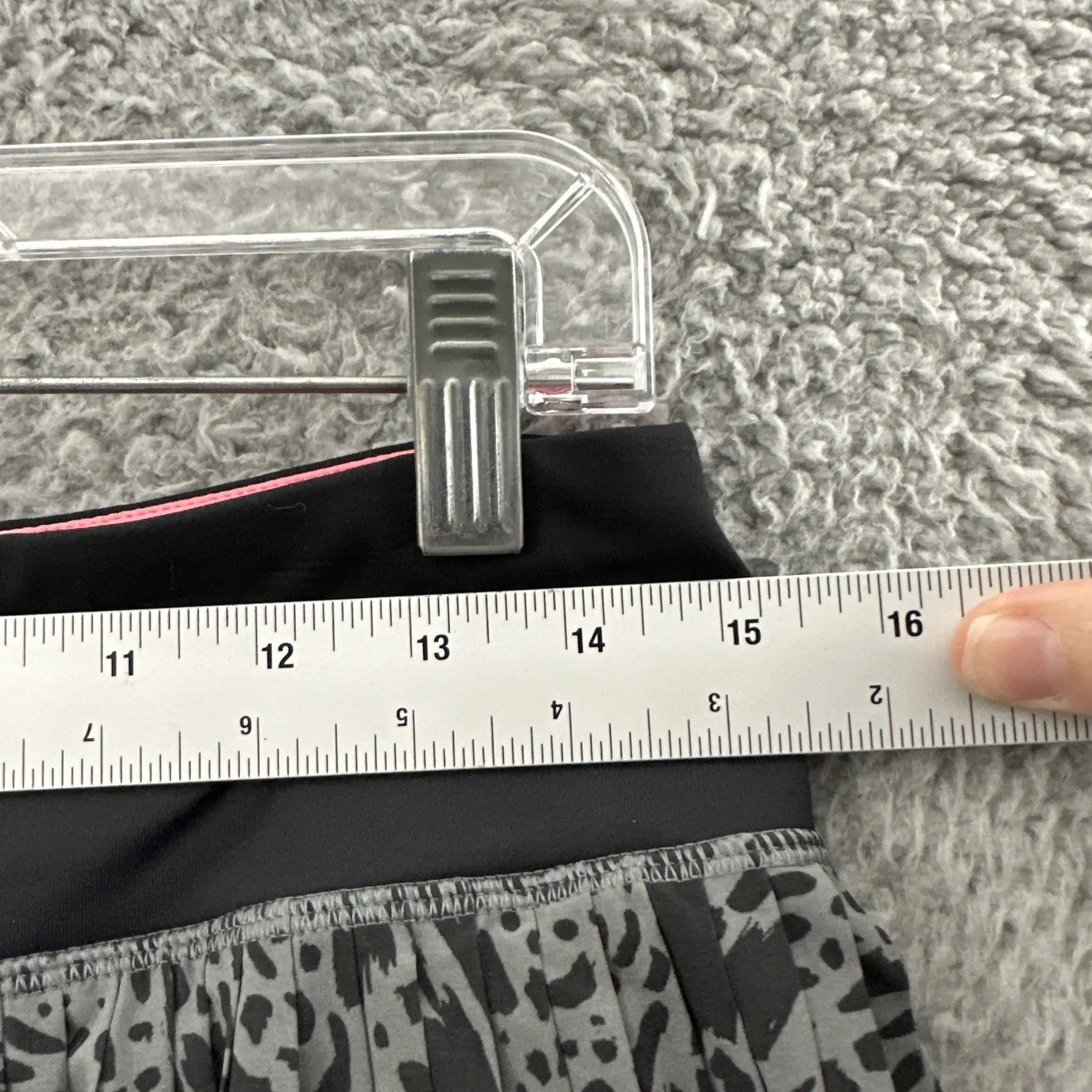 Lululemon Pleat To Street Skirt Skort Watermark Slate Black Tennis Women's 6 - Image 7