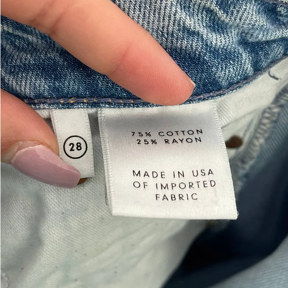 Denim Kiara Skinny Jeans Medium Wash Button Fly Women's Size 28 - Image 10