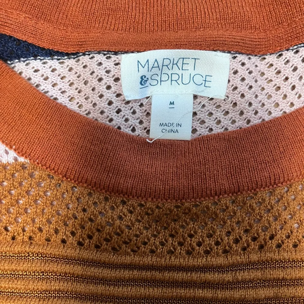 Market and Spruce size medium cable knit sweater - Image 3