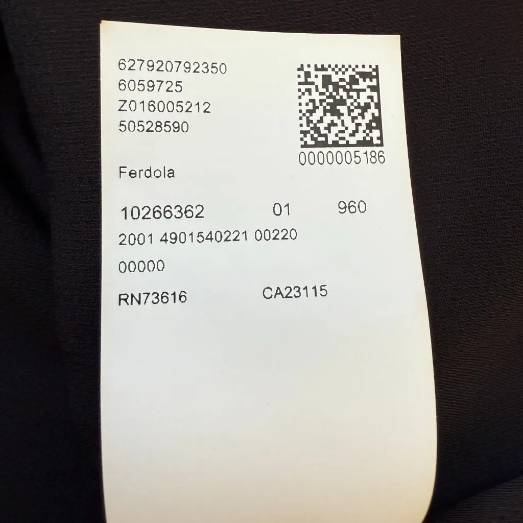 Hugo Boss Ferdola Mixed Media Midi Dress Women's XS Ivory Black Career Chic NWOT - Image 17