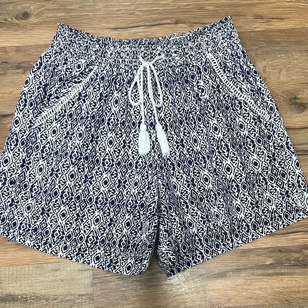 Briggs‎ New York Women's Linen Blend Pull-on Summer Shorts Size M A/3 - Image 3