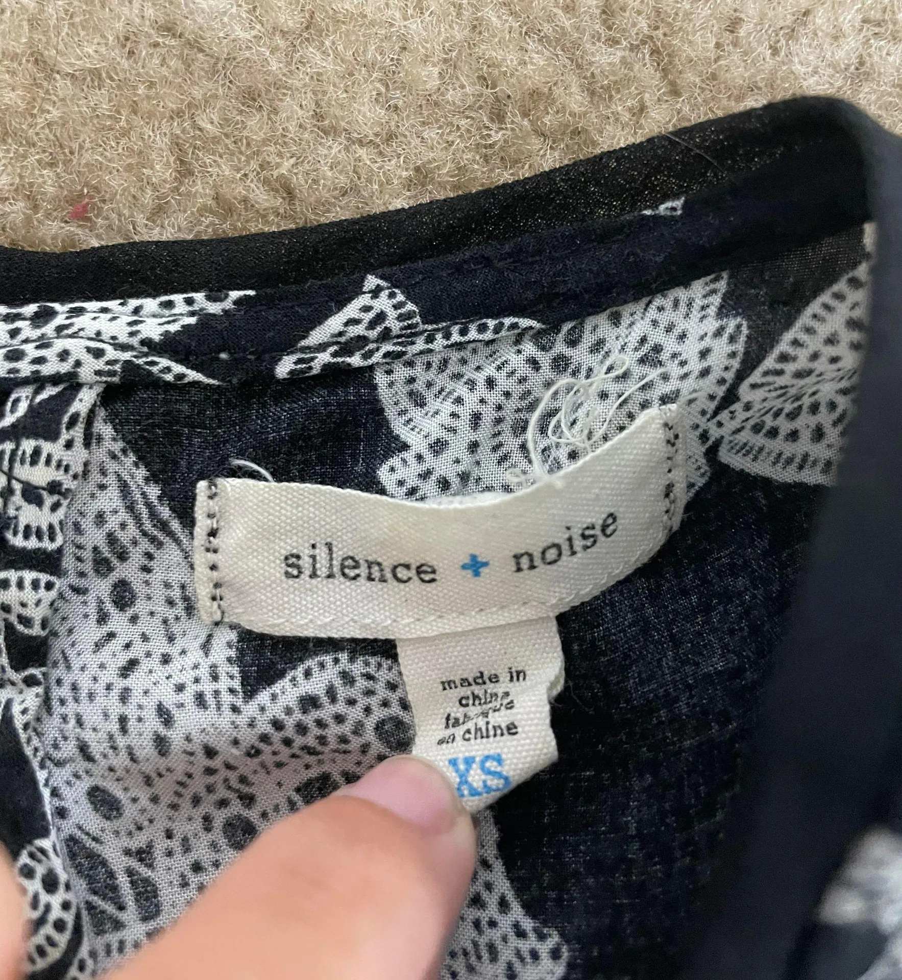 Silence + Noise  Paisley Witchy T-shirt Dress - Image 5