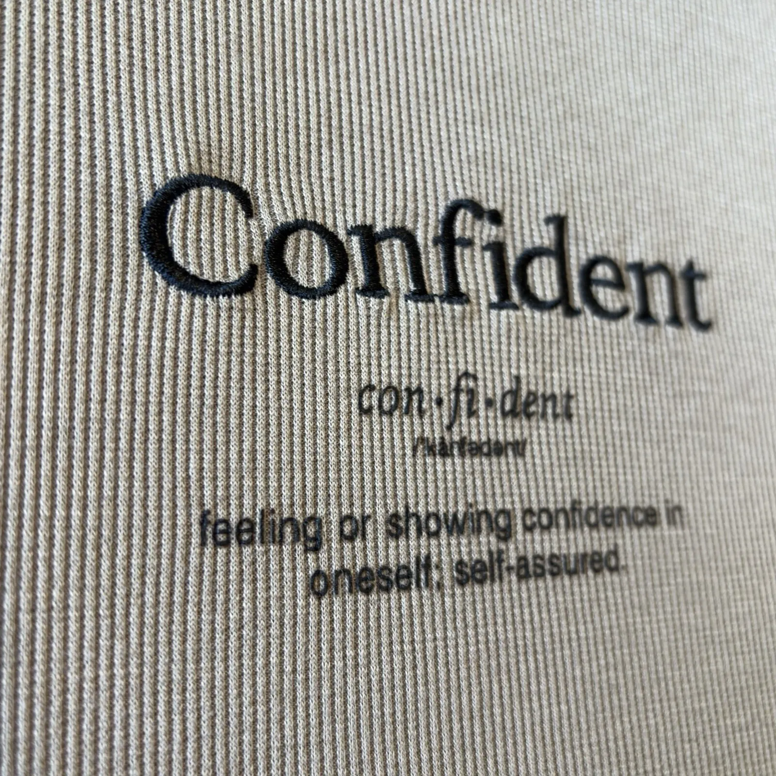 Riley & James Womens Ribbed Top Casual Blouse Short Sleeve Small Mocha Confiden Brown - Image 2