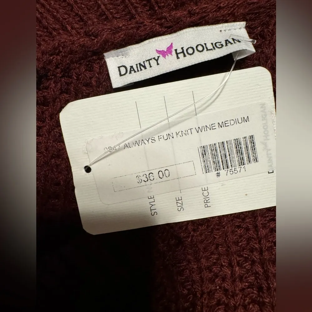 Red/brown sweater - Image 3