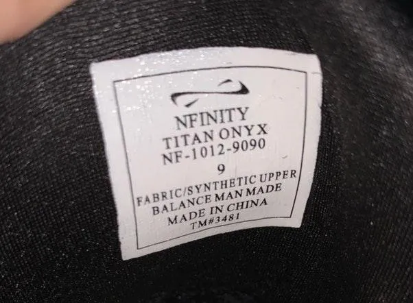 Hightop Cheer Shoes Black Size 9 - Image 6