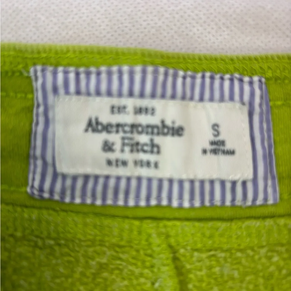 Abercrombie & Fitch S Spellout Lounge Pants in Olive Green - Image 8