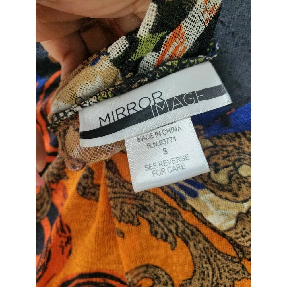 Mirror Image Women's Multicolor Ny Dress Size S - Image 9