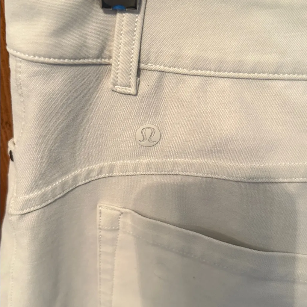 Lululemon City Sleek Barrel-Leg Pant *Light Utilitech, Size 30, Bone - Image 7
