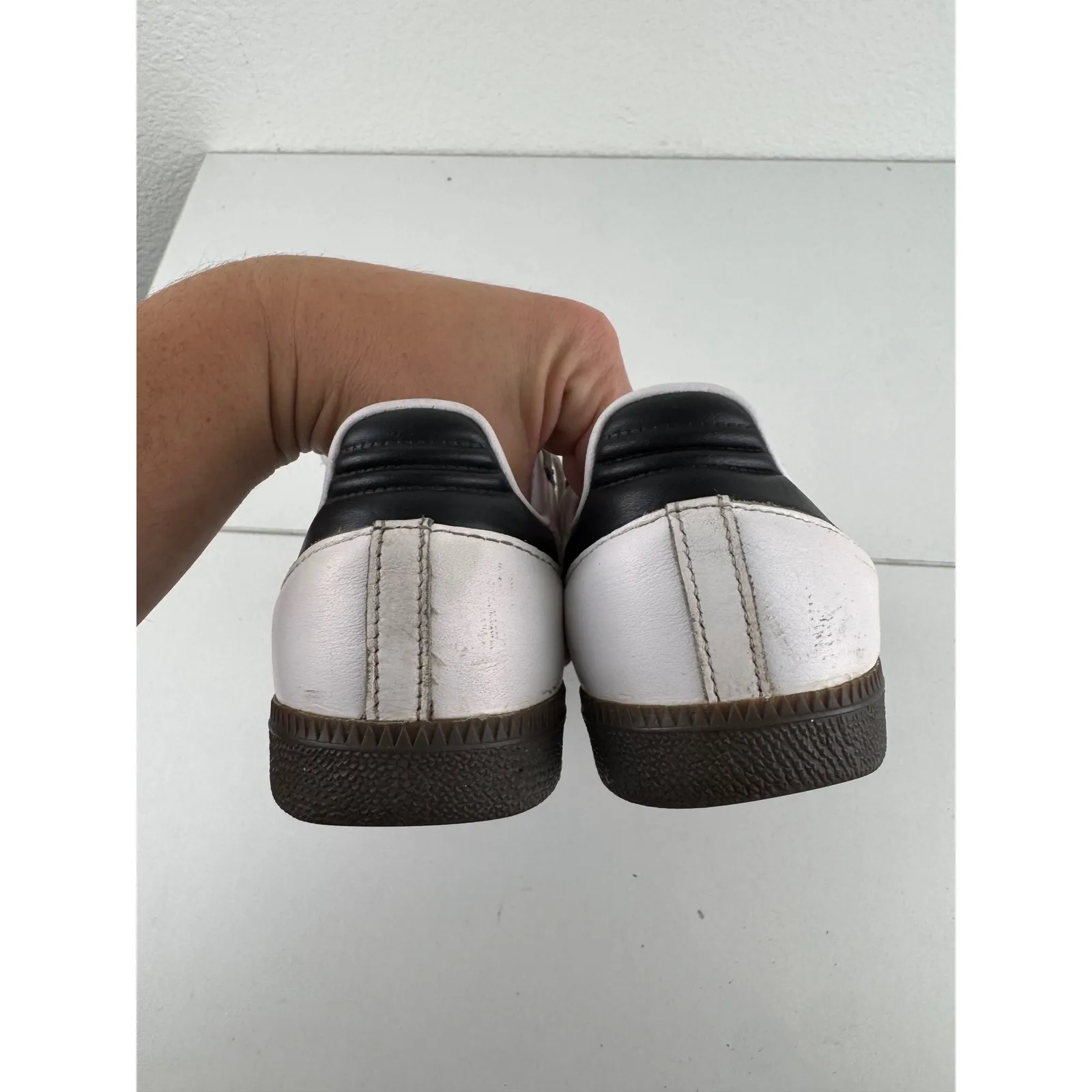 Adidas Samba Classic‎ Retro Leather Sneakers Shoes Womens Size 5 Streetwear - Image 3