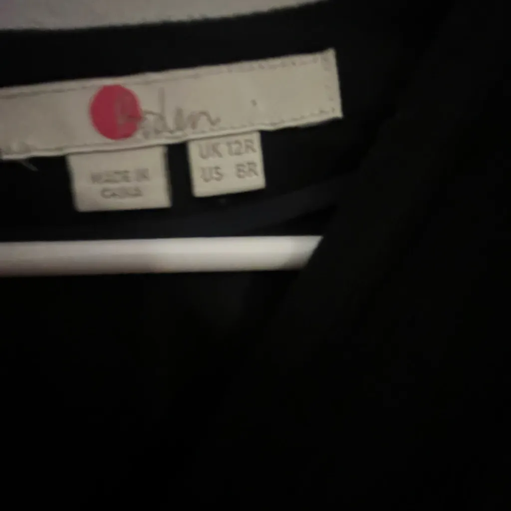 Boden Jasmine‎ Jumpsuit in Black. Size 8R Black - Image 6