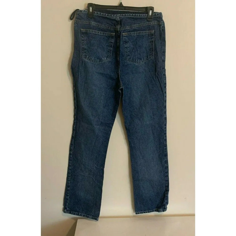 Motherhood Medium Maternity Jeans Mother Work Jeans Elastic Vintage High Rise - Image 4