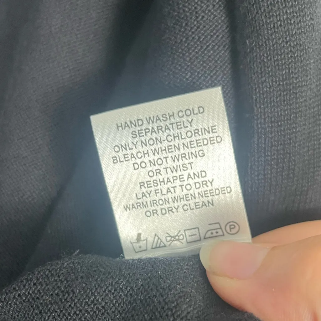 JUDE CONNALLY PRISCILLA SWEATER 100% Pima cotton in black size large - Image 5